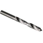 Drill America DMOD Series Solid Carbide Jobber Length Drill Bit, Uncoated (Bright) Finish, Round Shank, Spiral Flute, 118 Degrees Conventional Point, Q Size, 4" Length (Pack of 1)