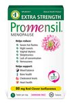 Promensil Extra Strength | Menopause Supplement with Red Clover | Severe Symptom Relief & Natural Multi-Symptom Support | Reduces Hot Flashes, Night Sweats | Improves Bones & Heart Health | 1 Month Supply | 80mg, 30 Tablets
