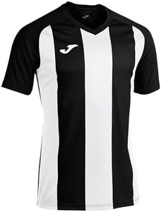Joma Camiseta Manga Corta Pisa II Negro Blanco