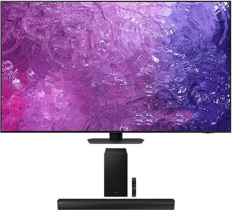 Samsung QN65QN90CAFXZA 65 Inch Neo QLED Smart TV with 4K Upscaling with a Samsung HW-B550D 3.1Ch Soundbar and Subwoofer with Dolby 5.1ch (2023)