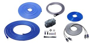 Recoil True 8 Gauge Complete CCA Amplifier Wiring Kits with OFC RCA Cable, Power Cables, Ground Cables, Turn-On Wire, Speaker Wire