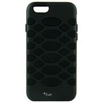 Fuse Rugged iPhone 6 4.7-Inch Phone Shell Poly-Carbonate/Silicone Black Honeycomb - Retail Packaging