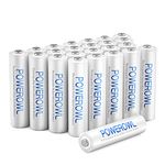 AAA Rechargeable Batteries 24 Pack, POWEROWL High Capacity Rechargeable AAA Batteries 1000mAh 1.2V NiMH Low Self Discharge