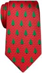 Retreez Red Christmas Woven Microfi