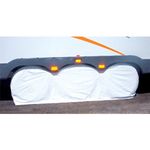 ADCO 3983 White Triple Axle Tyre Gard Wheel Cover