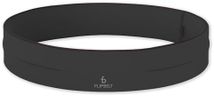 FlipBelt Classic Running Belt for Phone and Small Accessories, Exercise Waist Pouch for Women and Men, M, Carbon