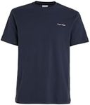 Calvin Klein Sportswear Men's Micro Logo Interlock T-Shirt, Navy, X-Large