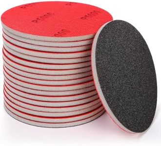 Frcctre 18 Pack Bowling Sanding Pads Bowling Ball Resurfacing Polishing Cleaning Sanding Kit Bowling Accessories Kit, Grit 180, 400, 500, 800, 1200, 2000, 2500, 3000, 5000