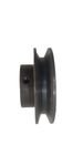 4 Inch 1 B V-Belt Pulley - Single Groove Cast Iron Motor Pulley | Durable Industrial Pulley for Power Transmission