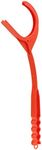 Clay Target Launcher - Skeet Disc Throwing Tool, Orange