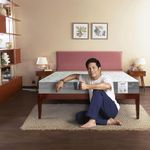 Livpure Smart Ortho CURVX Memory and Curved Orthopaedic Mattress | 5D SleepTech Crafted Zones | ComfortScience US Tech Foam | High GSM Neon Washable Fabric |King Bed (72x72x8) inch, 10 Year Warranty
