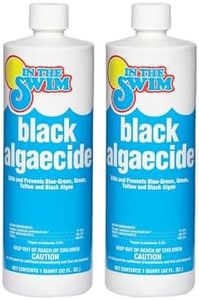In The Swim Black Algaecide – Eradicates Black Algae in Swimming Pools - Copper Sulfate Pentahydrate - 1 Quart - 2 Pack