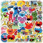 Sesame Street Stickers, 50pcs Funny