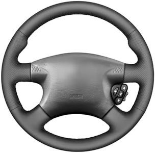 MEWANT Steering Wheel Covers for Nissan Almera (N16) 2000-2003 / X-Trail (T30) 2001-2003 / Terrano 2 2001-2002