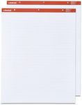 Universal UNV35601 27 in. x 34 in. Easel Pads/Flip Charts - White (2/Carton)