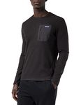 Patagonia 40235-BLK M's R1 Air Crew Sweatshirt Men's black S