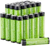 Amazon Basics 24-Pack Rechargeable 