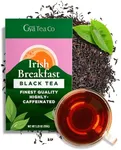 Gya Tea Co Irish Breakfast Black Tea Loose Leaf - 5.29 Oz 70 Cups Caffeinated Irish Breakfast Tea - 100% Pure Natural Irish Breakfast Tea Loose Leaf Tea - Brew As Hot Or Iced Tea Fruit Tea Loose Leaf