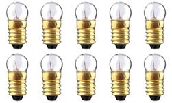CEC Industries #245 Bulbs, 2.46 V, 1.23 W, E10 Base, G-3.5 shape (Box of 10)