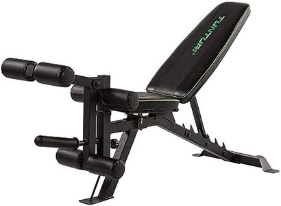 Tunturi UB60 Panca Palestra Utility Bench Panca inclinata, Nero, 1