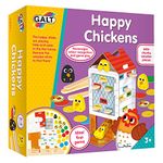 Galt Toys, Happy Chickens, Colour Matching Games for Toddlers, Ages 3 Years Plus, 2-4 Players