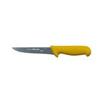 Starrett Professional Stainless Steel Kitchen Boning Knives - 6-inch (150mm), Yellow