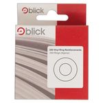 Blick Reinforcement Rings, White, Vinyl, Circular, 250 Labels, for Home, Office, Family, School