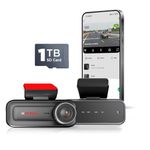 CP PLUS 4G Live Dashcam for Car with 2MP Full HD Front Camera | Live View GPS Tracking | Geo-Fence | HDR Night Vision | Two-Way Talk | Collision Detection | 5G SIM Support | Upto 1TB Storage | CP-H27