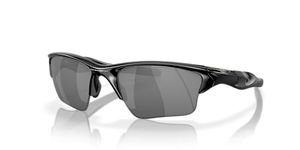 Oakley Men's OO9154 Half Jacket 2.0 XL Rectangular Sunglasses, Polished Black/Black Iridium, 62 mm