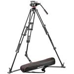 Manfrotto MVH502A,546GB-1 Professional Fluid Video System with Aluminum Tripod and Ground Spreader (Black)