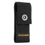 LEATHERMAN, Premium Nylon Snap Sheath, Fits 10.16-cm to 11.43-cm Multi-Tools, Black, Medium