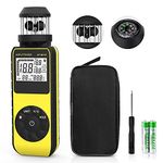 Pocket Anemometer AP-881M, Handheld Anemometer Update Wind Meter with 360°Rotation any wind Direction for Measuring Wind Speed, Temperature with LCD Backlight for Shooting, Drone Flying-2022 NEWEST