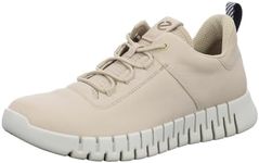 ECCO Men's Gruuv Sneaker, Sand, 10-10.5