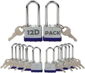 SEPOX® 12Pcs Set Laminated-Padlocks