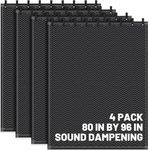 Tudomro 4 Pcs Soundproof Blanket 80