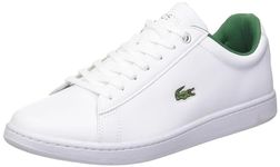 Lacoste Men's Hydez Leather Court Fashion Sneaker Shoes White Size 12