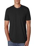 Next Level Mens T-Shirts (N6210) Pack of 5, Black, Medium