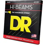 DR Strings Handmade Strings MR5-45 HIBEAM Stainless Steel Bass Strings: 5String Medium 45125