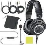 Technica ATH-M50x Headphone Bundle 