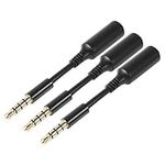 3-Pack AUX Headphone 3.5mm Extensio