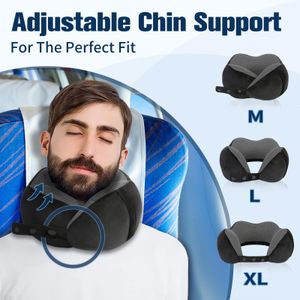 Cirorld Memory Foam Travel Pillow – Neck Support Cushion