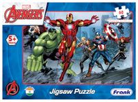 Frank Marvel Avengers Jigsaw Puzzle (60 Pieces) for Kids Above 5+ Years - Fun & Challenging Brain Booster Games - Educational Puzzle for Focus and Memory -90157