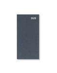 Letts of London Principal Slim month to view 2025 diary - grey