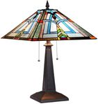 COTOSS Tiffany Table Lamps Mission 