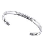 Myjewel Stainless Steel Bracelet for Unisex Adult (Silver)