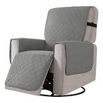 Time to Sparkle 1Pack Recliner Chair Cover Waterproof Recliner Chair Covers Slip Slipcover Protector Machine Washable Furniture Protector Cover for Kids and Pets - Black