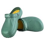 Woodside Clog Shoe, Multipurpose- Green Size 9