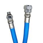 Scuba Choice 27" Colored LP Low Pressure Braided Hose for 2nd Stage Regulator & Octopus, Blue