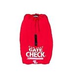 YöL Baby Car Seat Travel Bag Gate Way Check Protector for Standard Car Booster Airplane Travel Holiday Waterproof Universal Size Easy to Use Red Sack.