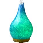 Cello Ocean Floor Ultrasonic Diffuser Large - Electronic Oil Diffuser And Humidifier With Colour Changing LEDs- Electric Aromatherapy Diffuser To Pair With Essential Oils Or Use As A Lamp - Aroma Lamp